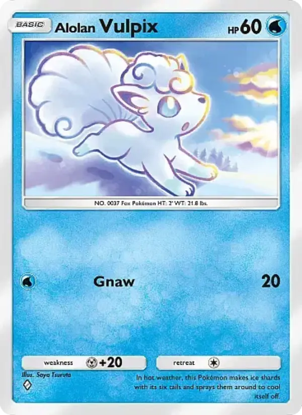 Alolan Vulpix Rare rarity Fantastical Parade Pokémon card price