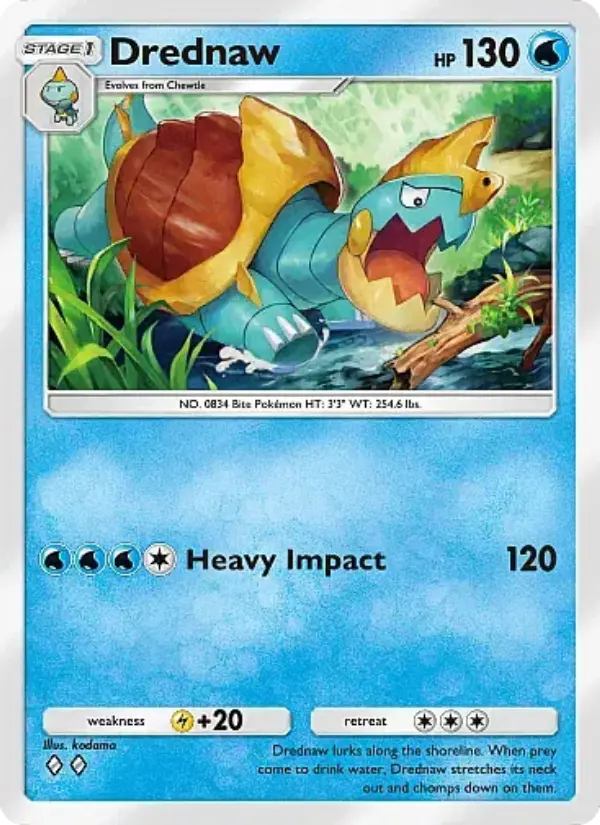 Drednaw Rare rarity Fantastical Parade Pokémon card price