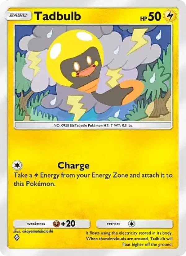Tadbulb Rare rarity Fantastical Parade Pokémon card price