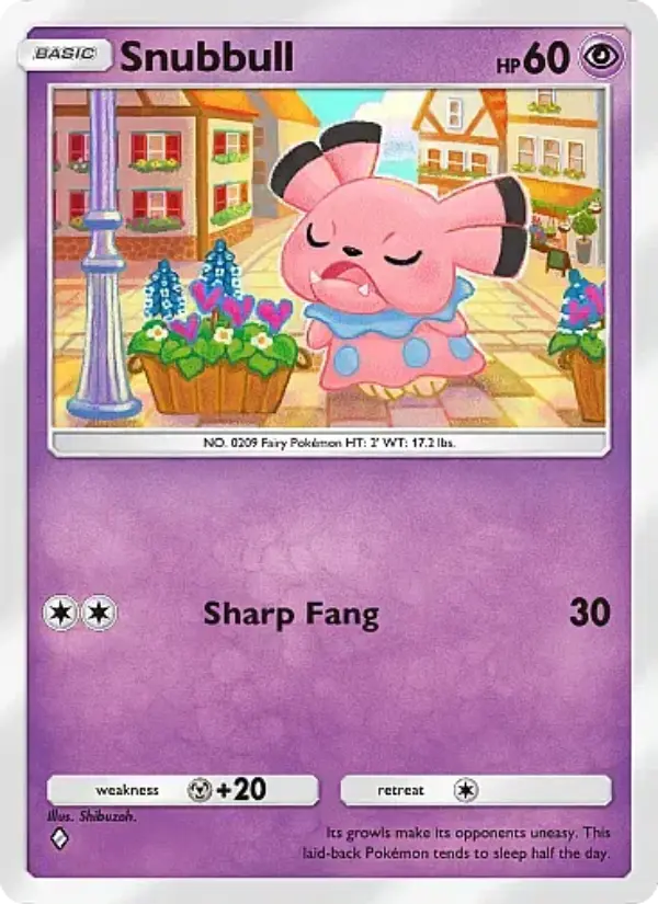 Snubbull Rare rarity Fantastical Parade Pokémon card price