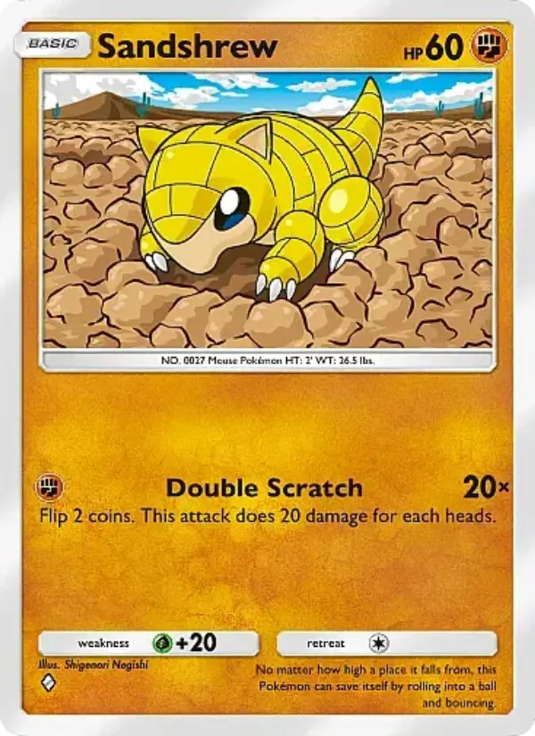 Sandshrew Rare rarity Fantastical Parade Pokémon card price