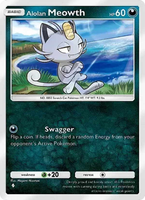 Alolan Meowth Rare rarity Fantastical Parade Pokémon card price