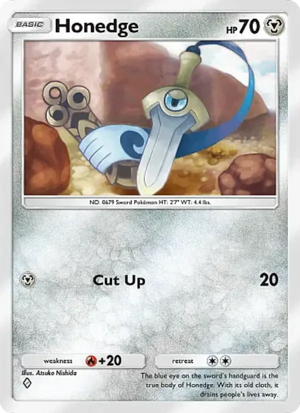 Honedge Rare rarity Fantastical Parade Pokémon card price