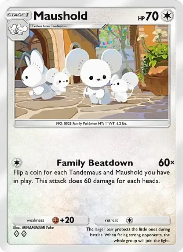 Maushold Rare rarity Fantastical Parade Pokémon card price