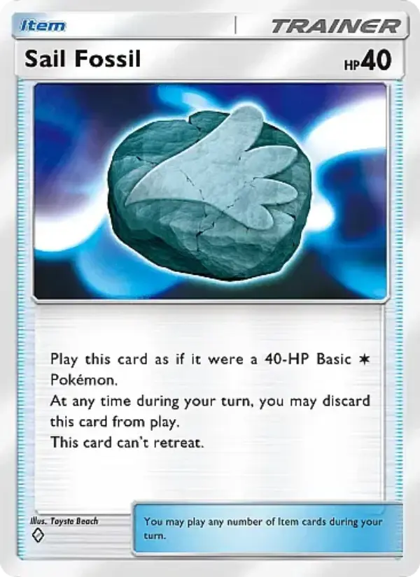 Sail Fossil Rare rarity Fantastical Parade Pokémon card price