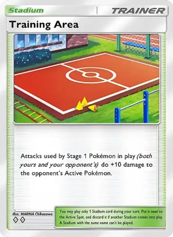 Training Area Rare rarity Fantastical Parade Pokémon card price