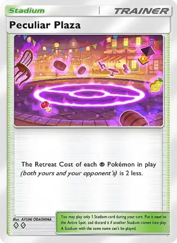 Peculiar Plaza Rare rarity Fantastical Parade Pokémon card price
