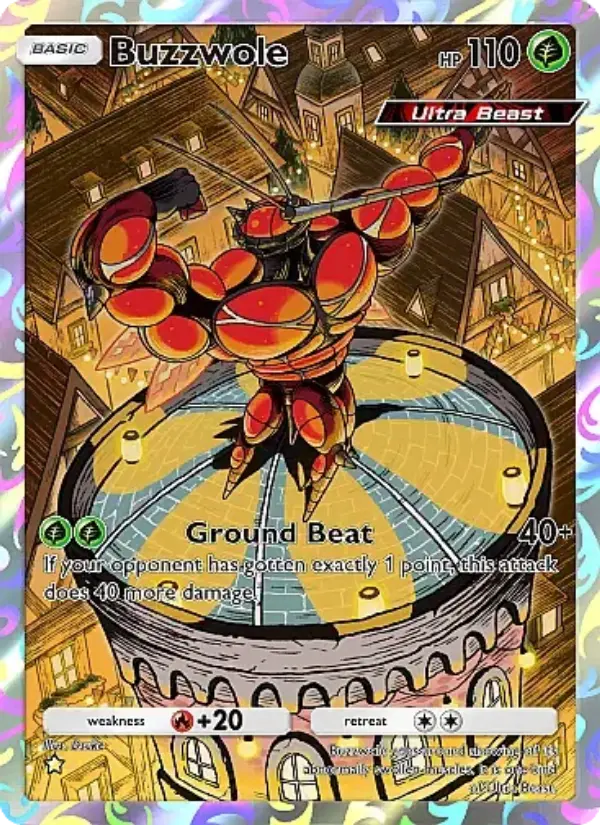 Buzzwole Secret Rare rarity Fantastical Parade Pokémon card price