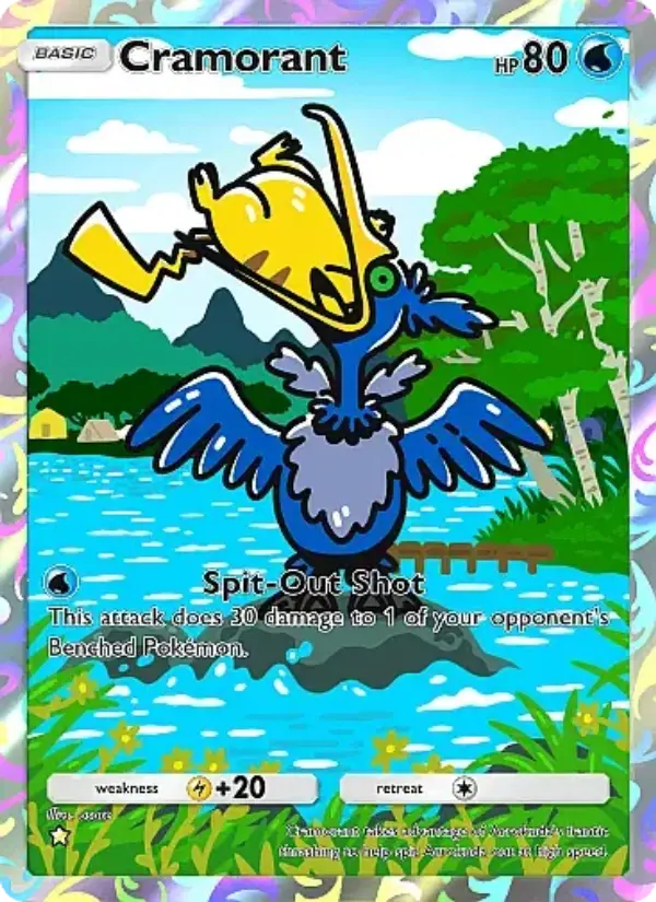Cramorant Secret Rare rarity Fantastical Parade Pokémon card price