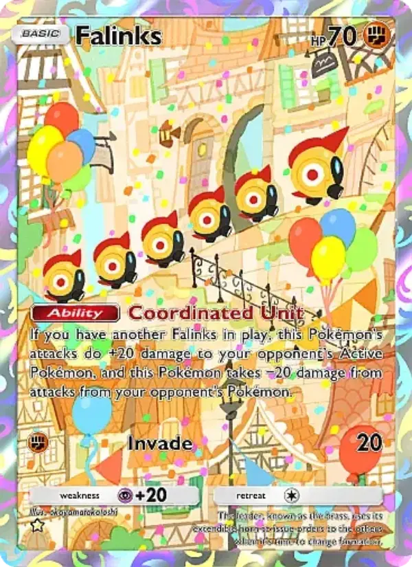 Falinks Secret Rare rarity Fantastical Parade Pokémon card price