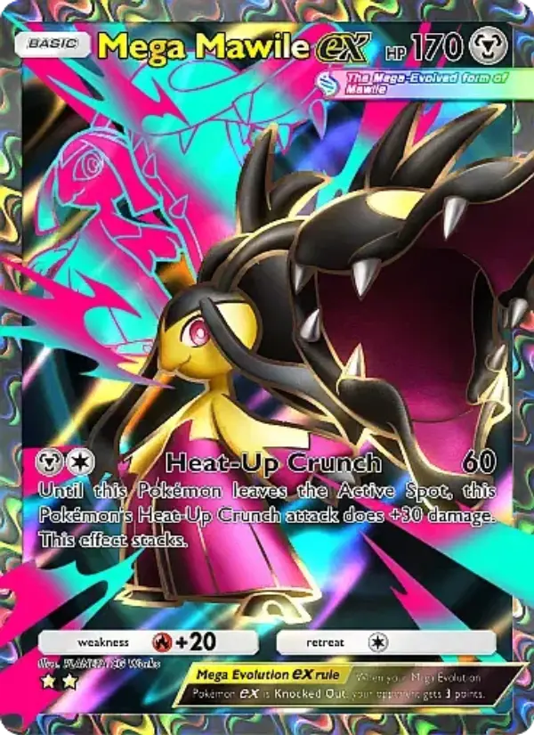 Mega Mawile ex Secret Rare rarity Fantastical Parade Pokémon card price