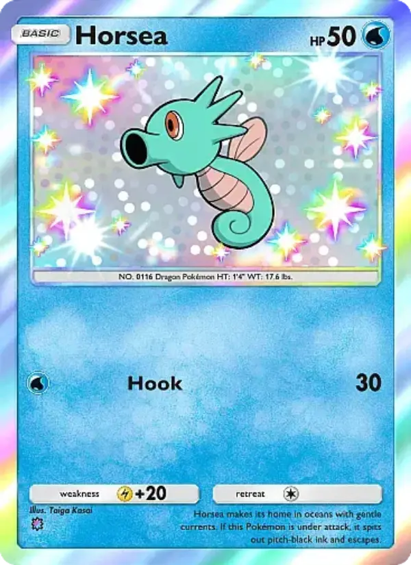 Horsea Secret Rare rarity Fantastical Parade Pokémon card price