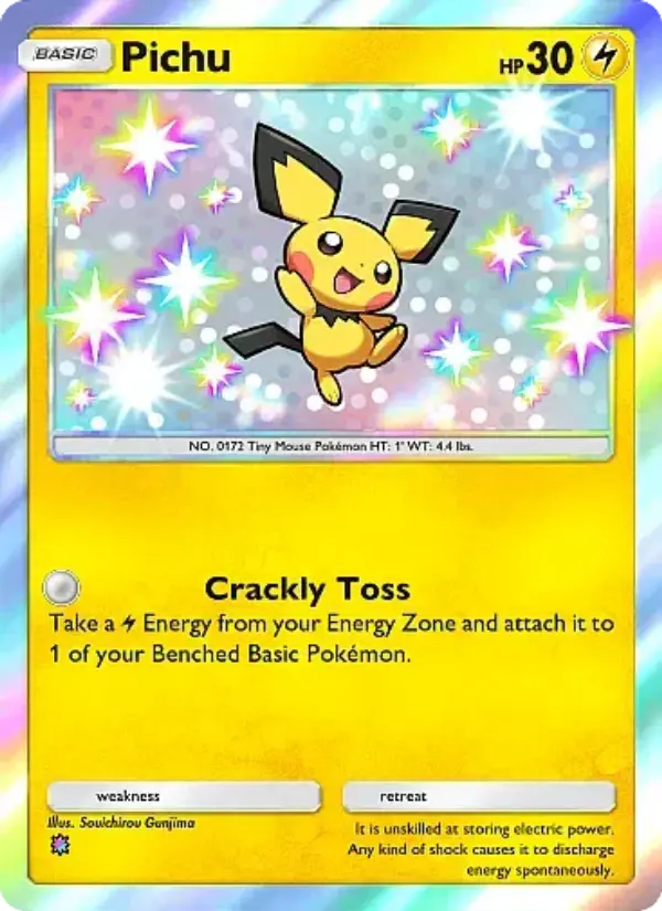 Pichu Secret Rare rarity Fantastical Parade Pokémon card price