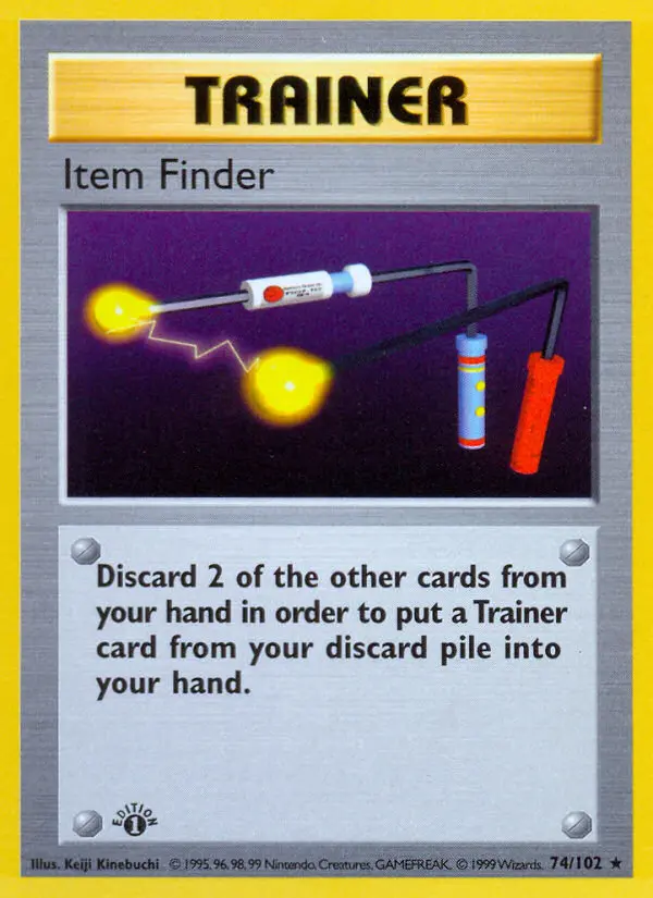 Item Finder Rare rarity Base Set Pokémon card price — $7.18