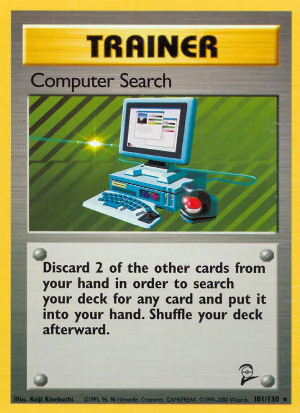 Computer Search Rare rarity Base Set 2 Pokémon card price — $2.79