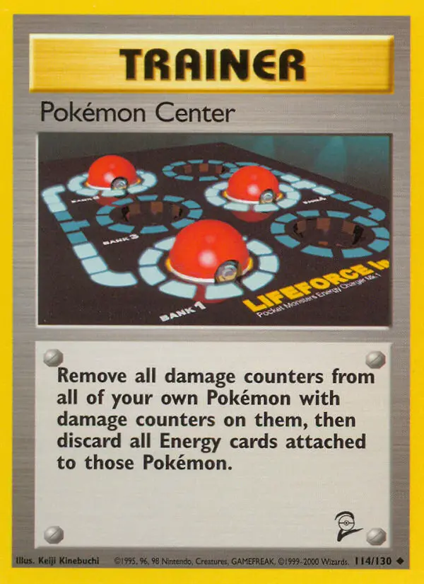 Pokémon Center Uncommon rarity Base Set 2 Pokémon card price — $1.73