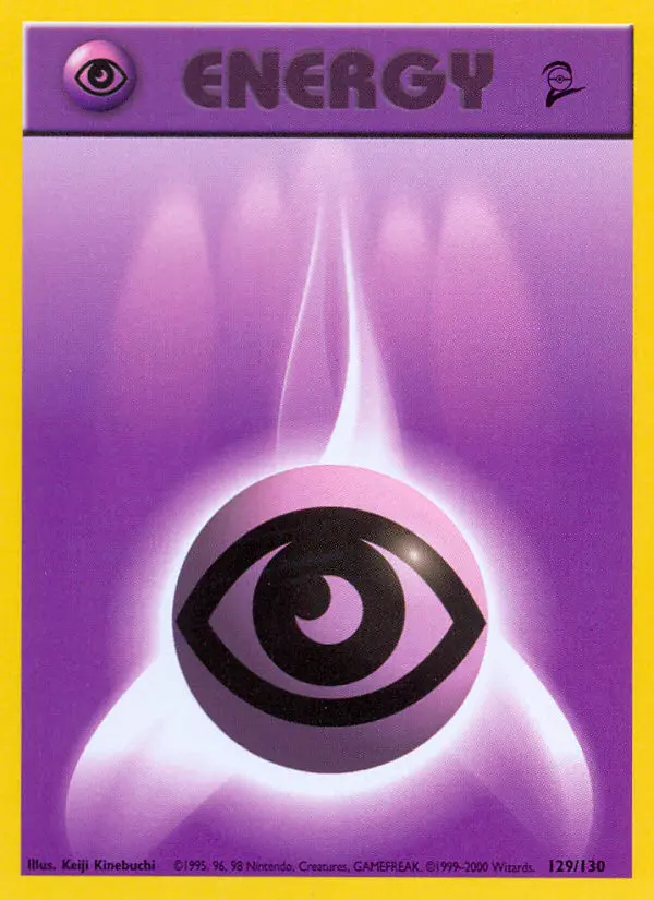 Psychic Energy Common rarity Base Set 2 Pokémon card price — $0.41