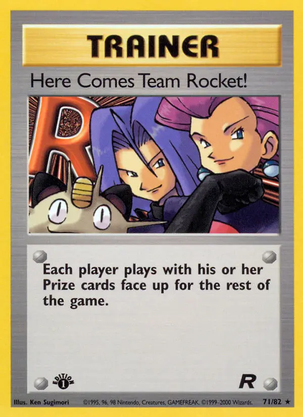 Here Comes Team Rocket! Rare rarity Team Rocket Pokémon card price — $17.44
