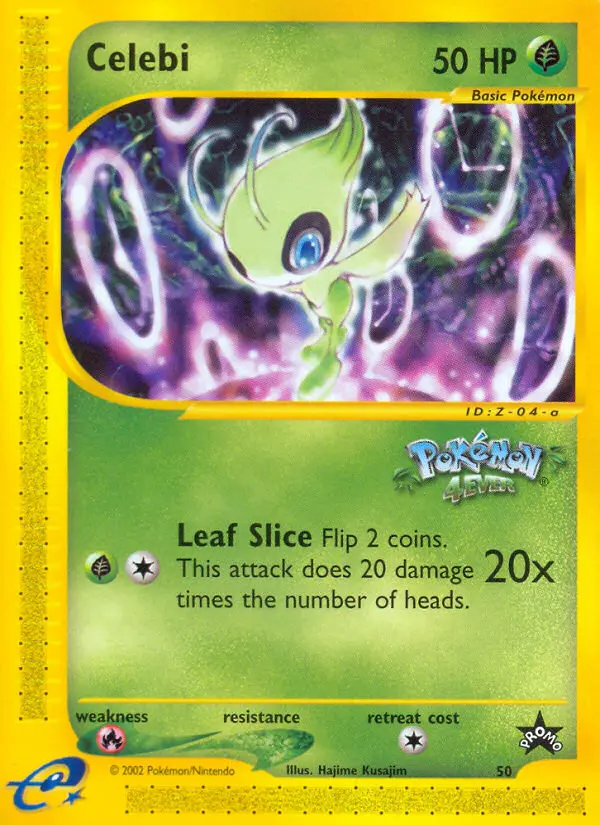 Celebi Common rarity Wizards Black Star Promos Pokémon card price