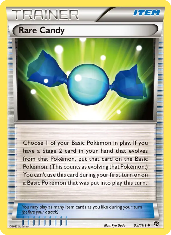 Rare Candy Uncommon rarity Plasma Blast Pokémon card price — $2.46
