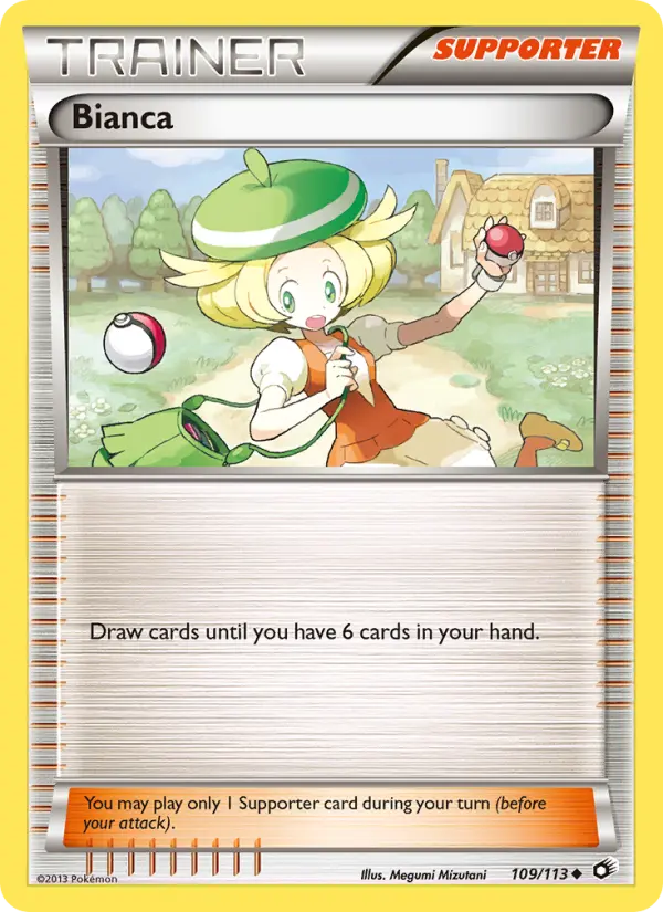 Bianca Uncommon rarity Legendary Treasures Pokémon card price — $0.60