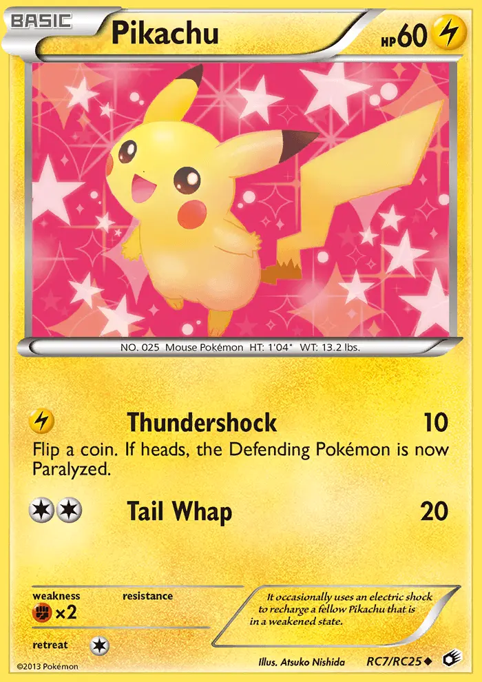 Pikachu Uncommon rarity Legendary Treasures Pokémon card price — $98.58