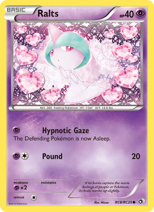Ralts Common rarity Legendary Treasures Pokémon card price — $5.50