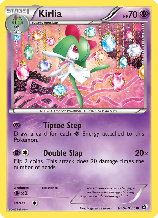 Kirlia Common rarity Legendary Treasures Pokémon card price — $3.79