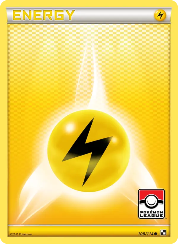 Lightning Energy Common rarity Black & White Pokémon card price — $5.87