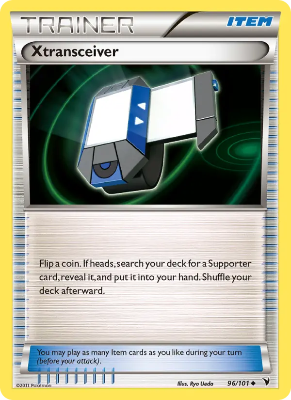 Xtransceiver Uncommon rarity Noble Victories Pokémon card price — $1.20