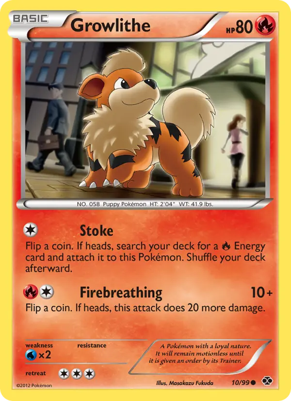 Growlithe Common rarity Next Destinies Pokémon card price — $22.92