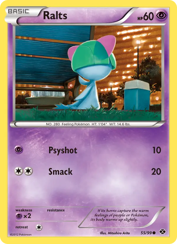 Ralts Common rarity Next Destinies Pokémon card price — $3.76