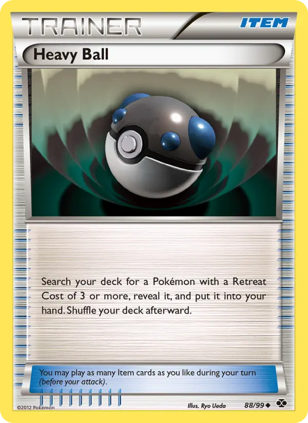 Heavy Ball Uncommon rarity Next Destinies Pokémon card price — $3.06