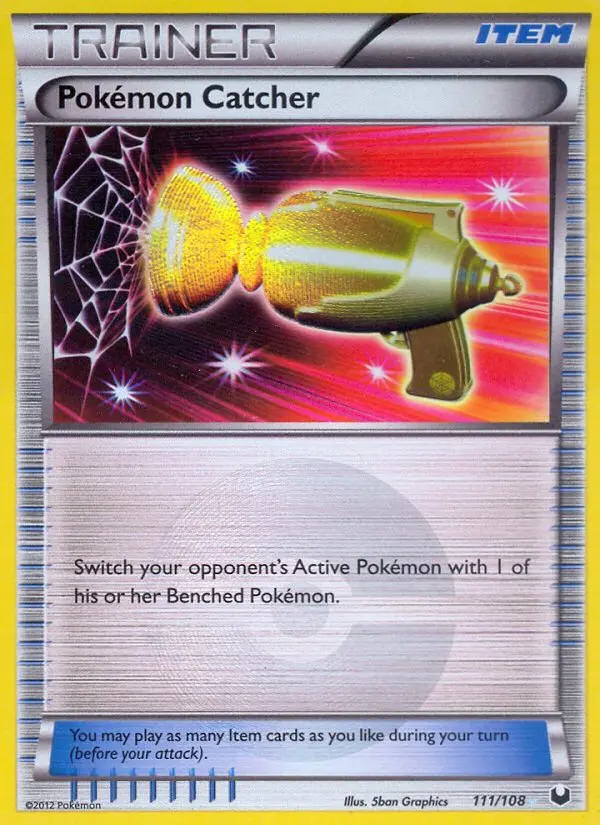 Pokémon Catcher Secret Rare rarity Dark Explorers Pokémon card price — $47.62