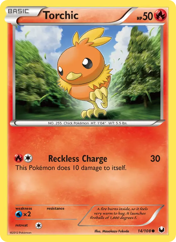 Torchic Common rarity Dark Explorers Pokémon card price — $6.98