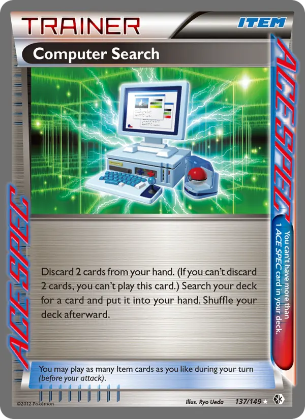 Computer Search Rare rarity Boundaries Crossed Pokémon card price — $16.66
