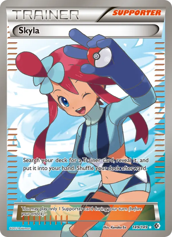 Skyla Ultra Rare rarity Boundaries Crossed Pokémon card price — $212.47
