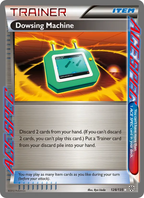 Dowsing Machine Rare rarity Plasma Storm Pokémon card price — $8.05