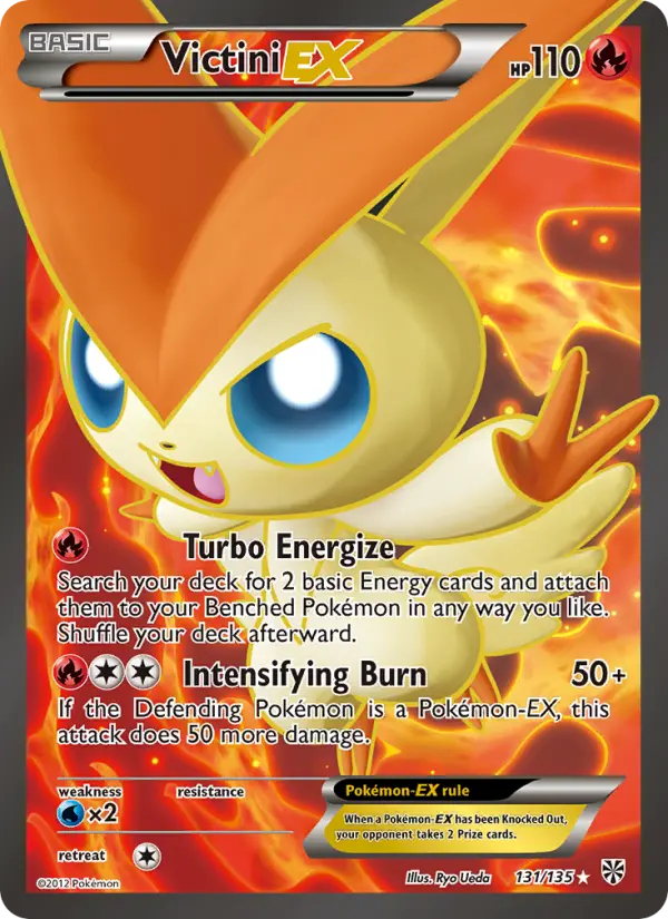 Victini-EX Ultra Rare rarity Plasma Storm Pokémon card price