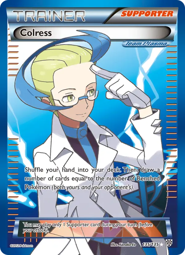 Colress Ultra Rare rarity Plasma Storm Pokémon card price — $94.13