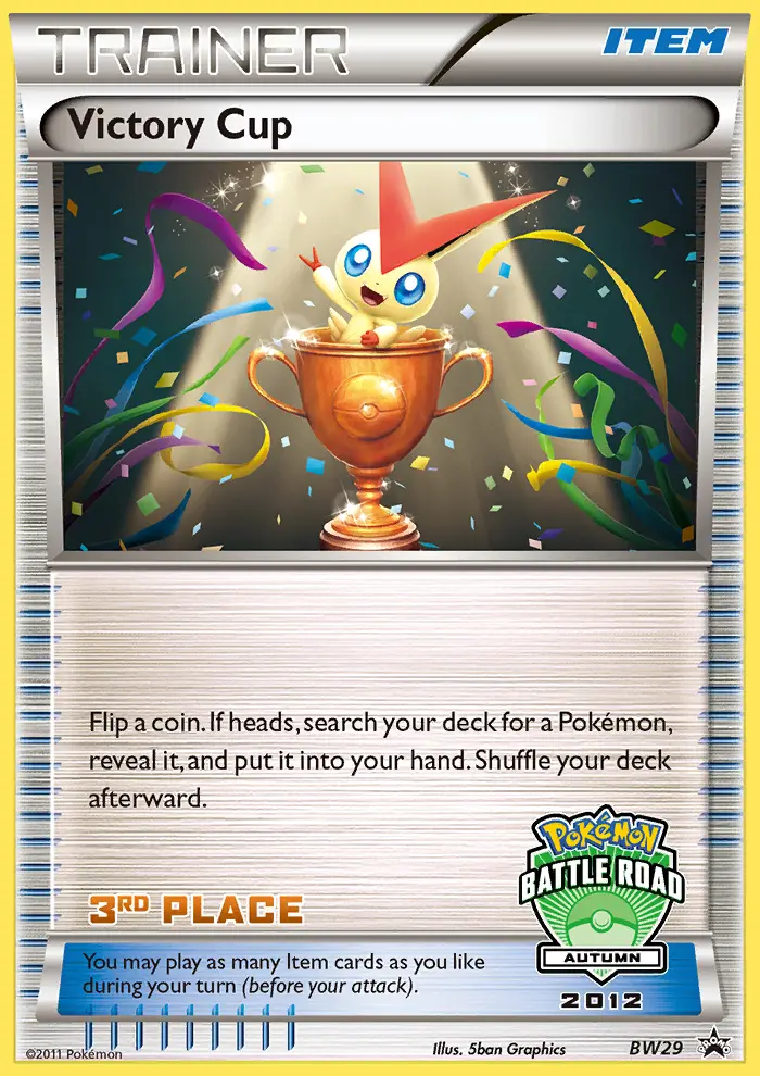 Victory Cup Common rarity BW Black Star Promos Pokémon card price
