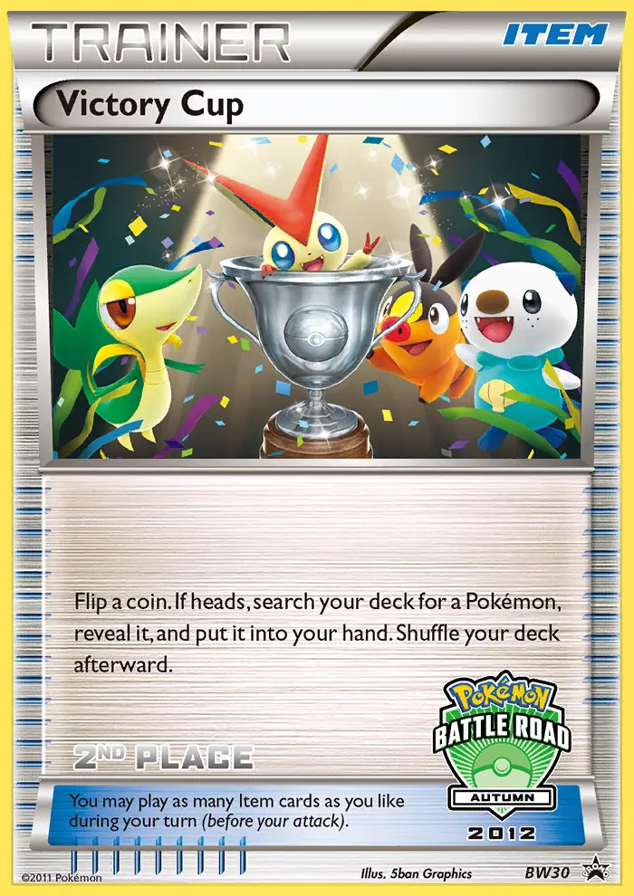 Victory Cup Common rarity BW Black Star Promos Pokémon card price