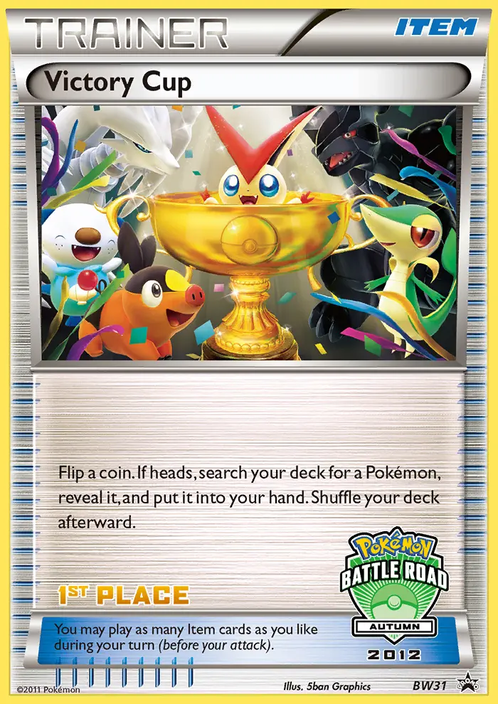 Victory Cup Common rarity BW Black Star Promos Pokémon card price