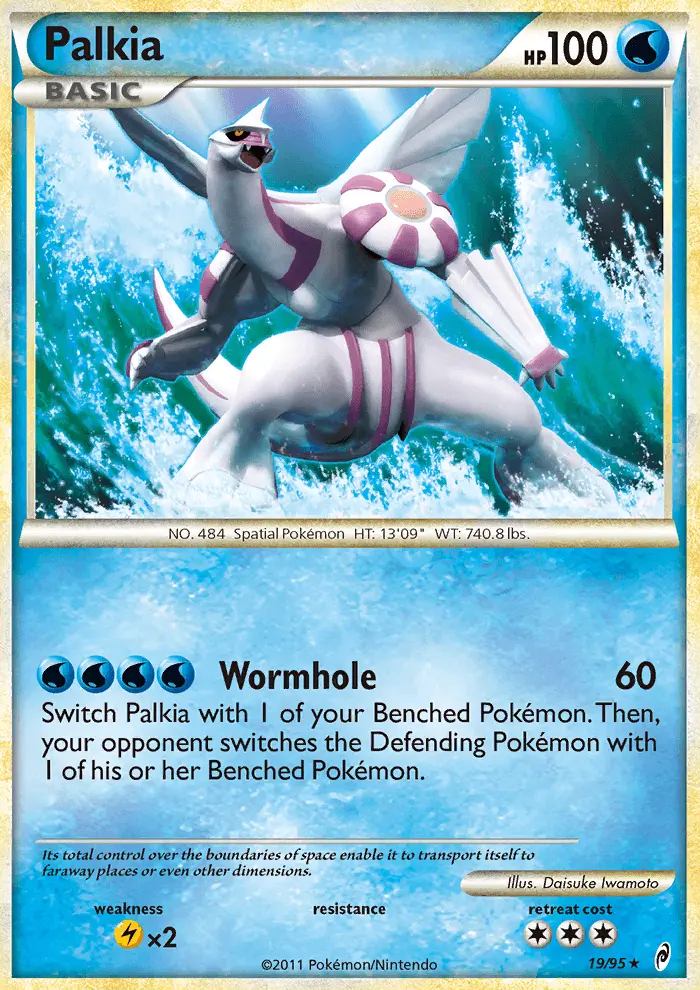 Palkia Holo Rare rarity Call of Legends Pokémon card price — $18.04