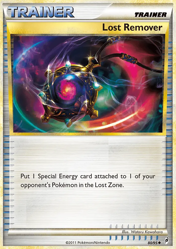 Lost Remover Uncommon rarity Call of Legends Pokémon card price — $3.42