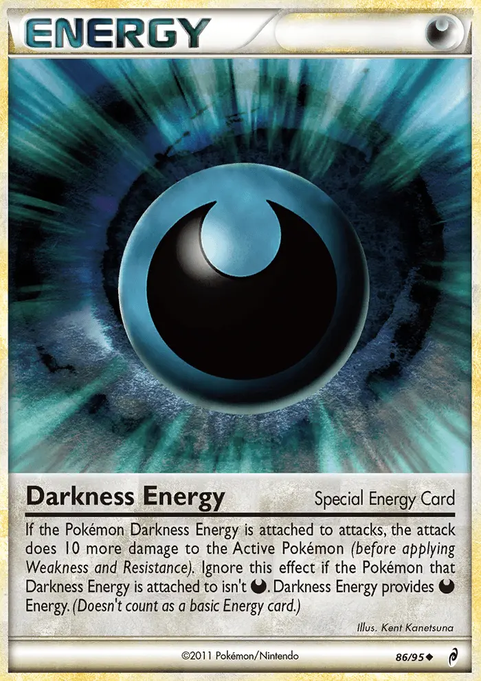 Darkness Energy Uncommon rarity Call of Legends Pokémon card price — $7.37