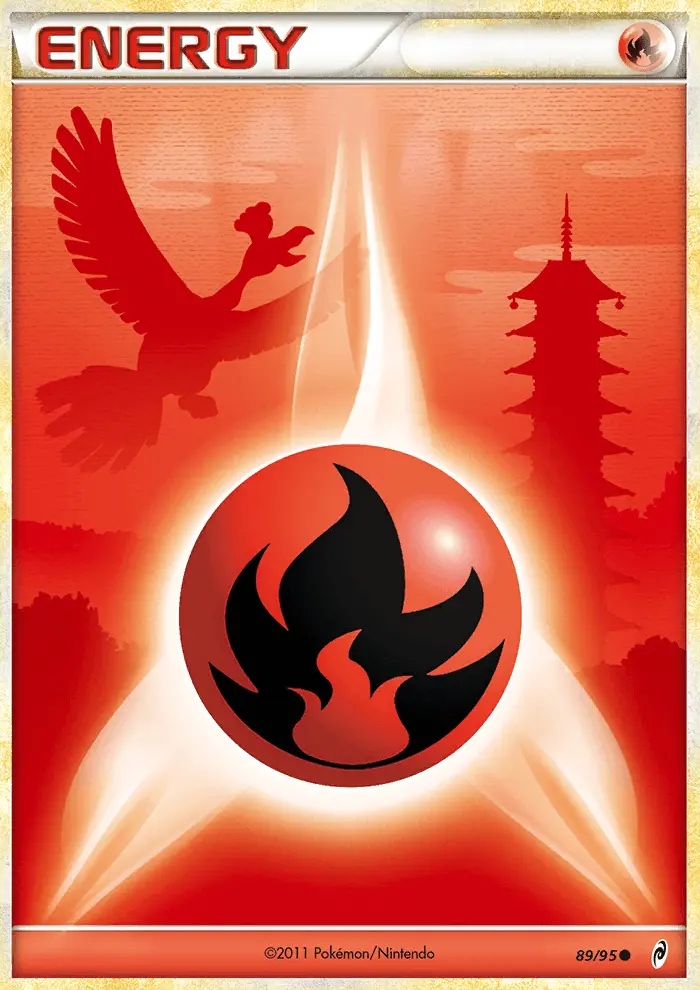 Fire Energy Common rarity Call of Legends Pokémon card price — $49.33