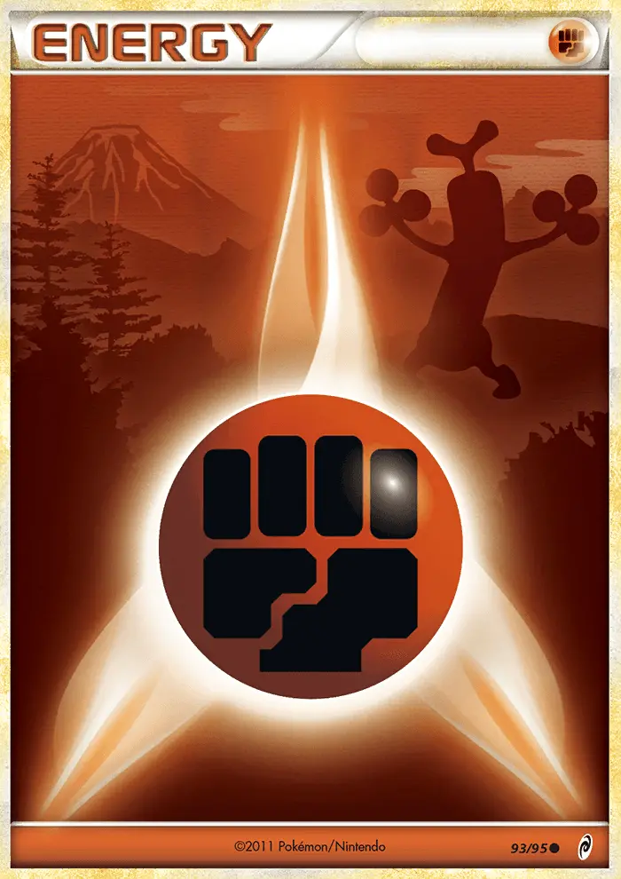 Fighting Energy Common rarity Call of Legends Pokémon card price — $46.66