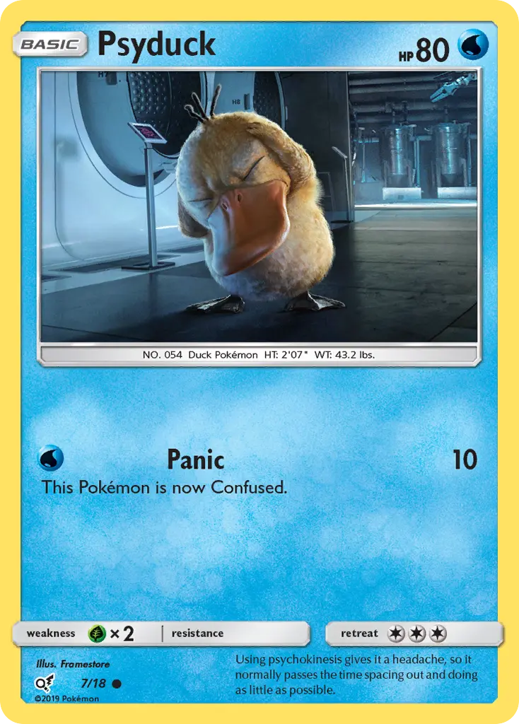 Psyduck Common rarity Detective Pikachu Pokémon card price — $1.02