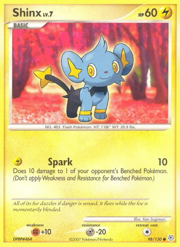 Shinx Common rarity Diamond & Pearl Pokémon card price — $2.25